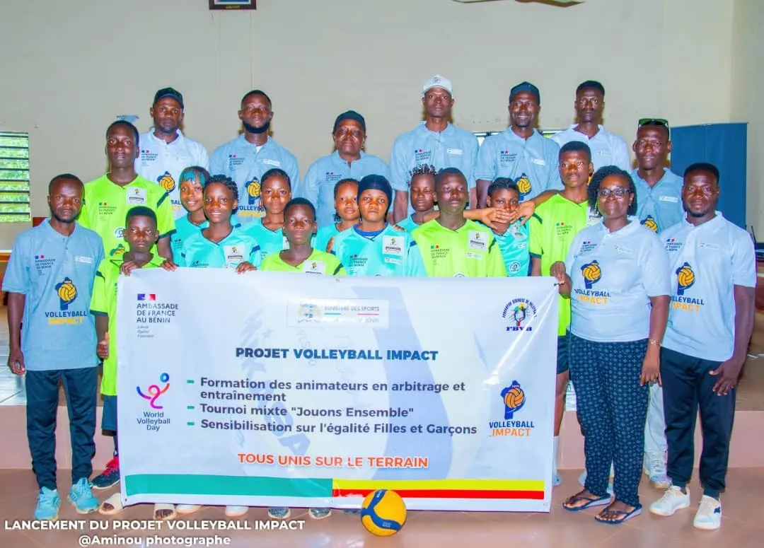 Projet volleyball: impact Kouandé donne le coup d’envoi
